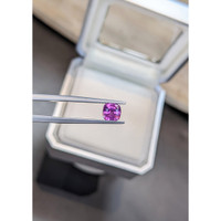 1.08 Ct. Purplish Pink Sapphire from Ceylon (Sri Lanka) Life Style