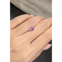 1.88 Ct. Purplish Pink Sapphire from Madagascar Life Style