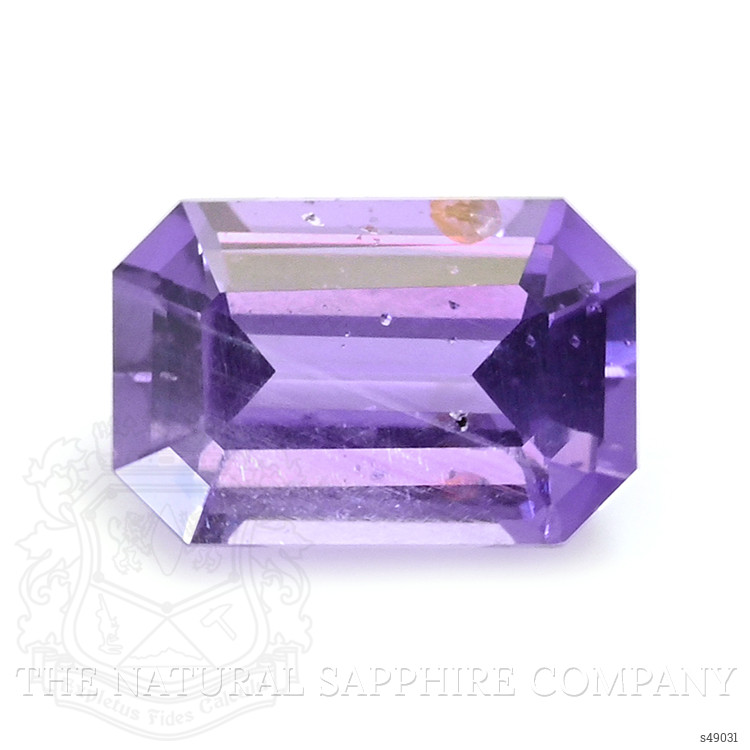 0.65 Ct. Purple Sapphire from Ceylon (Sri Lanka)
