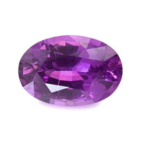 0.57 Ct. Pinkish Purple Sapphire from Ceylon (Sri Lanka) Video