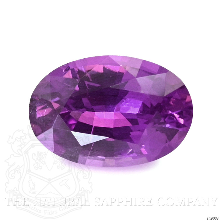 0.57 Ct. Pinkish Purple Sapphire from Ceylon (Sri Lanka)