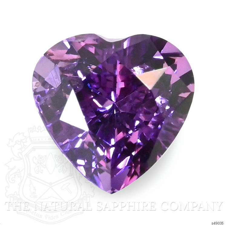 0.55 Ct. Pinkish Purple Sapphire from Ceylon (Sri Lanka)