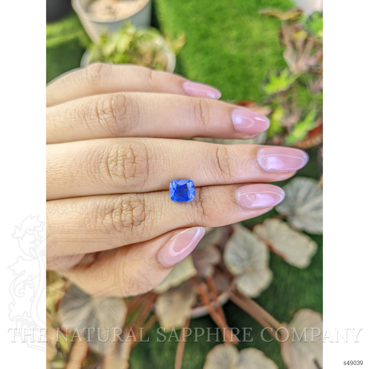 1.99 Ct. Blue Sapphire from Ceylon (Sri Lanka)