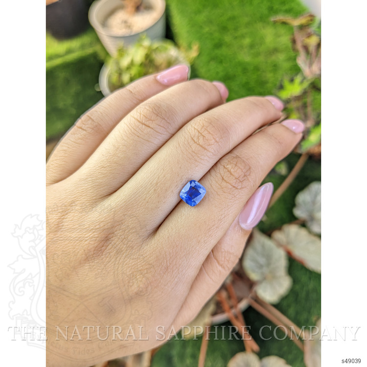 1.99 Ct. Blue Sapphire from Ceylon (Sri Lanka)
