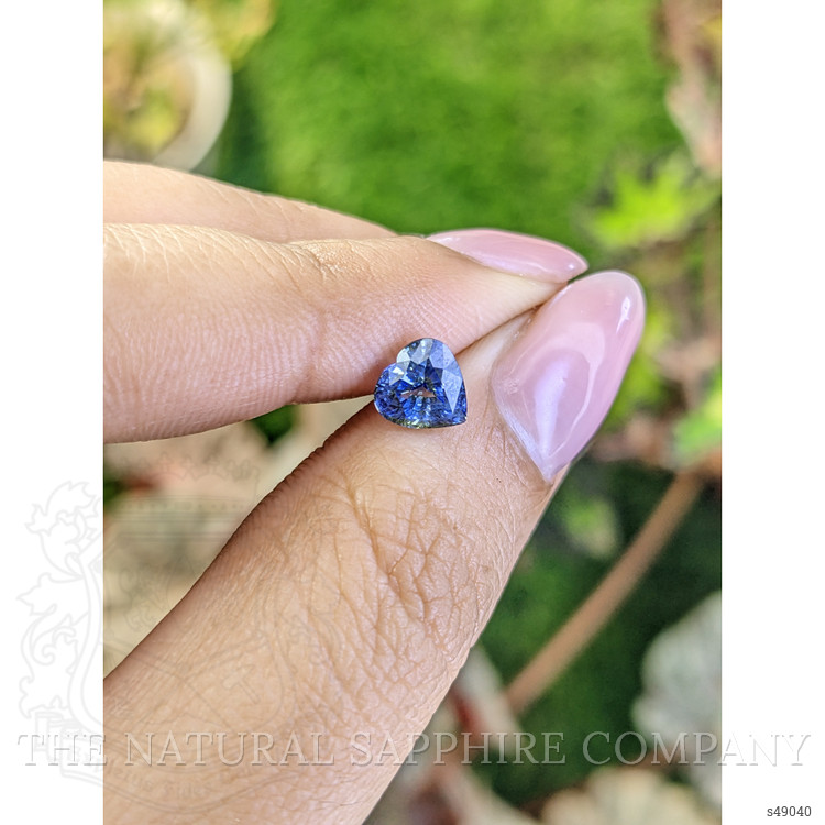1.30 Ct. Bi Color / Parti Sapphire from Ceylon (Sri Lanka)