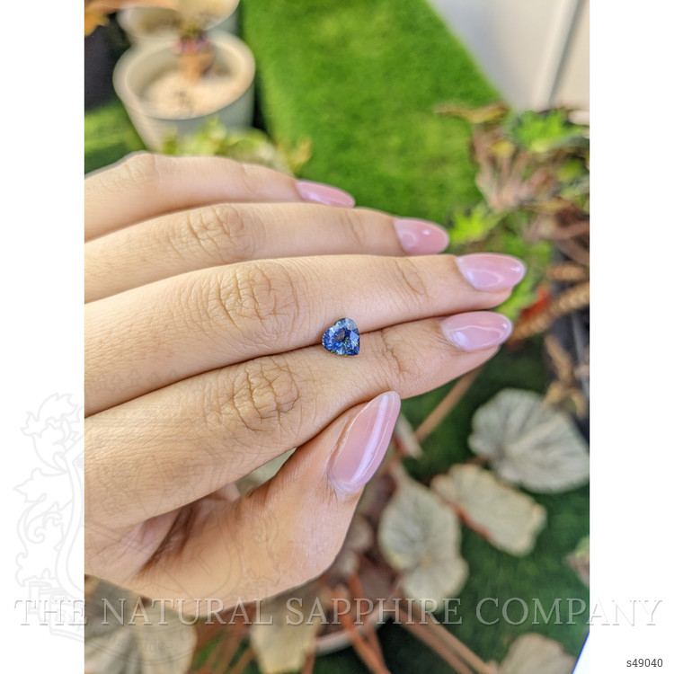 1.30 Ct. Bi Color / Parti Sapphire from Ceylon (Sri Lanka)