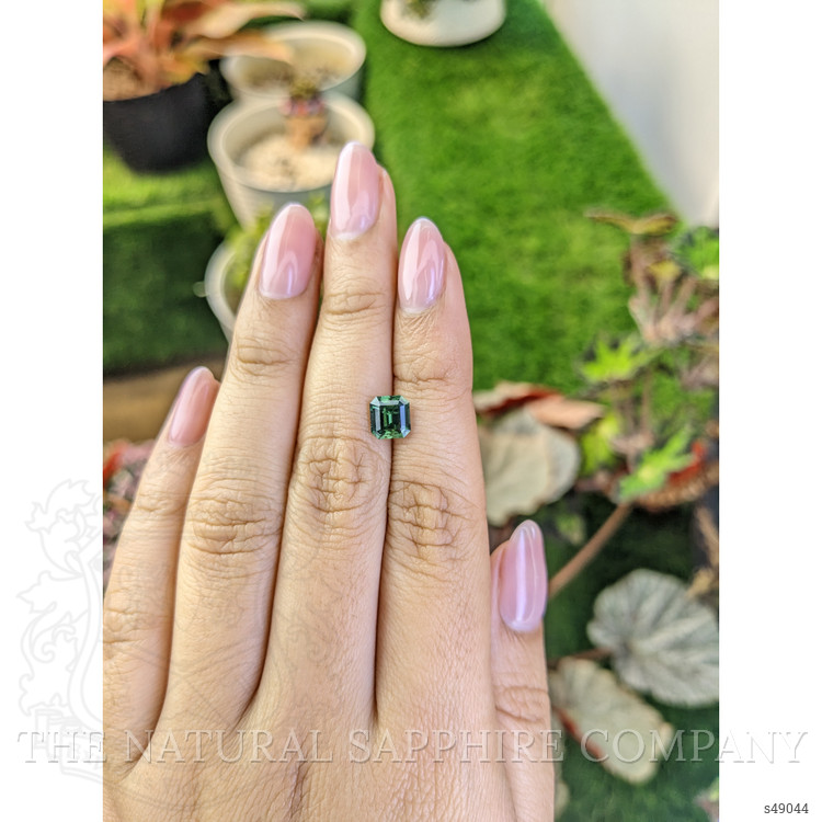 1.50 Ct. Bluish Green Sapphire from Madagascar