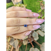 0.86 Ct. Blue Sapphire from Ceylon (Sri Lanka) Life Style