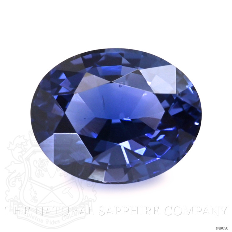 0.74 Ct. Blue Sapphire from Ceylon (Sri Lanka)