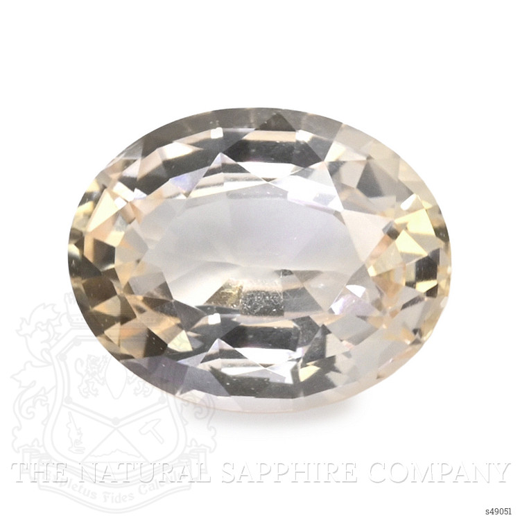 0.92 Ct. Peach Sapphire from Ceylon (Sri Lanka)