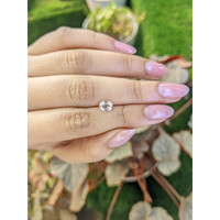 0.92 Ct. Peach Sapphire from Ceylon (Sri Lanka) Life Style
