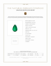 1.28 Ct. Emerald from Zambia Scan Report