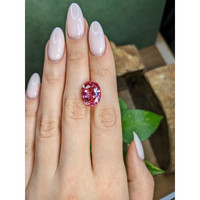 10.53 Ct. Padparadscha Sapphire from Ceylon (Sri Lanka) Life Style