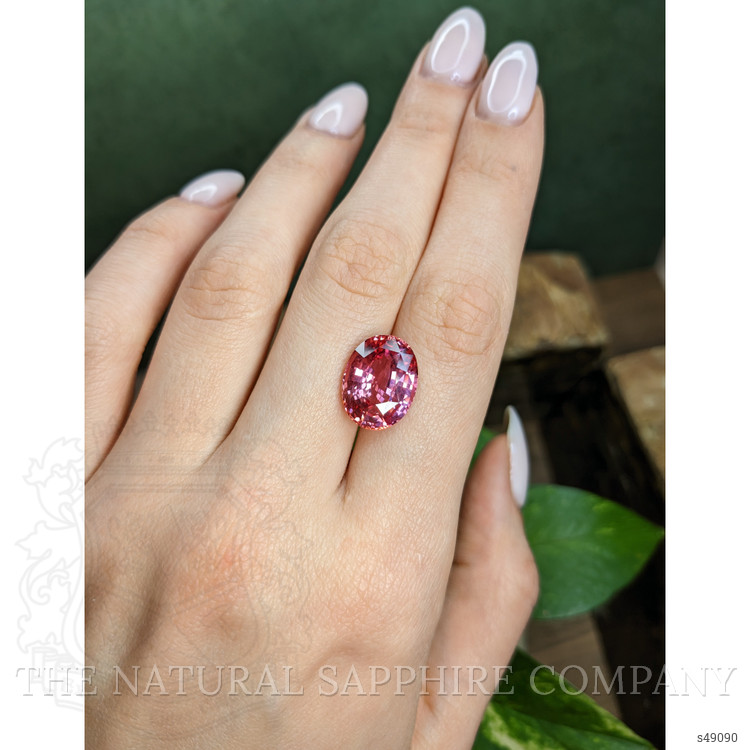 10.53 Ct. Padparadscha Sapphire from Ceylon (Sri Lanka)