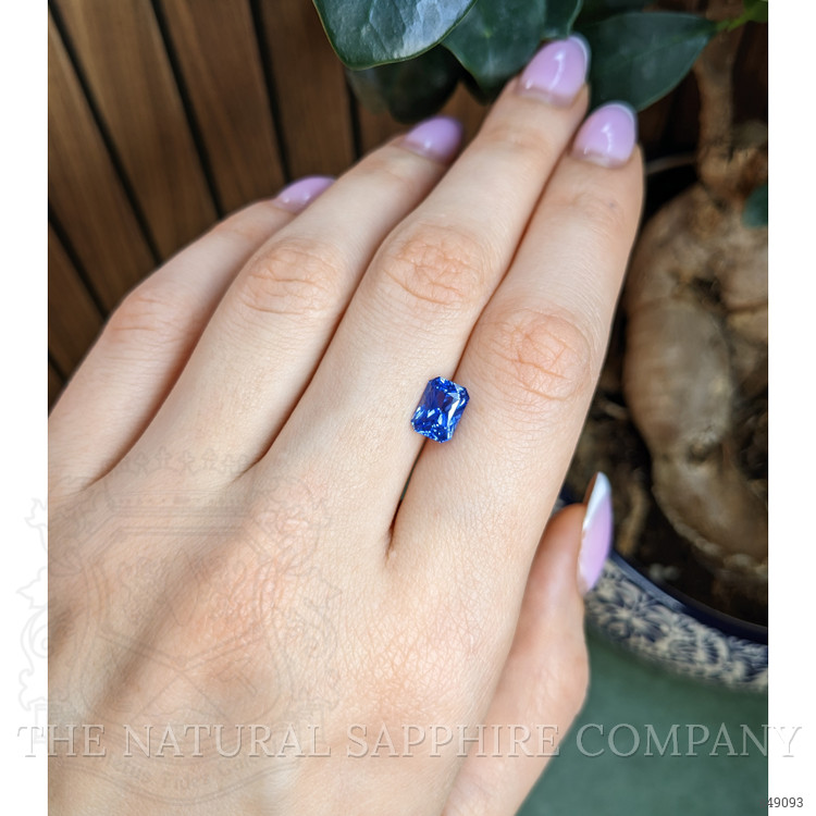 2.17 Ct. Blue Sapphire from Ceylon (Sri Lanka)