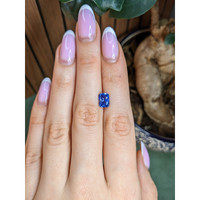 2.17 Ct. Blue Sapphire from Ceylon (Sri Lanka) Life Style