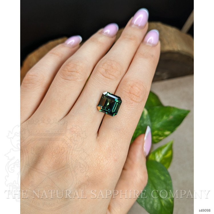 11.52 Ct. Bluish Green Sapphire from Madagascar