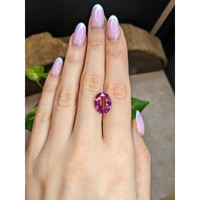 10.00 Ct. Purplish Pink Sapphire from Madagascar Life Style