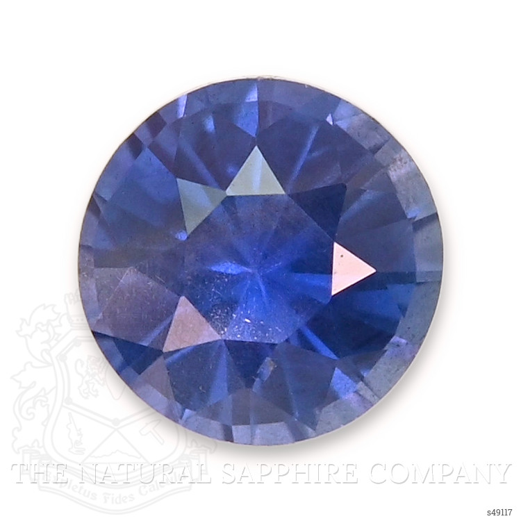 0.30 Ct. Purplish Blue Sapphire from Tanzania