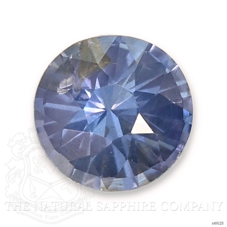 0.13 Ct. Purplish Blue Sapphire from Tanzania