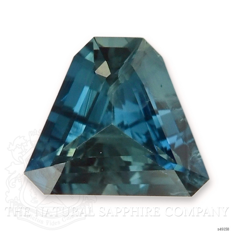 0.93 Ct. Greenish Blue Sapphire from Madagascar