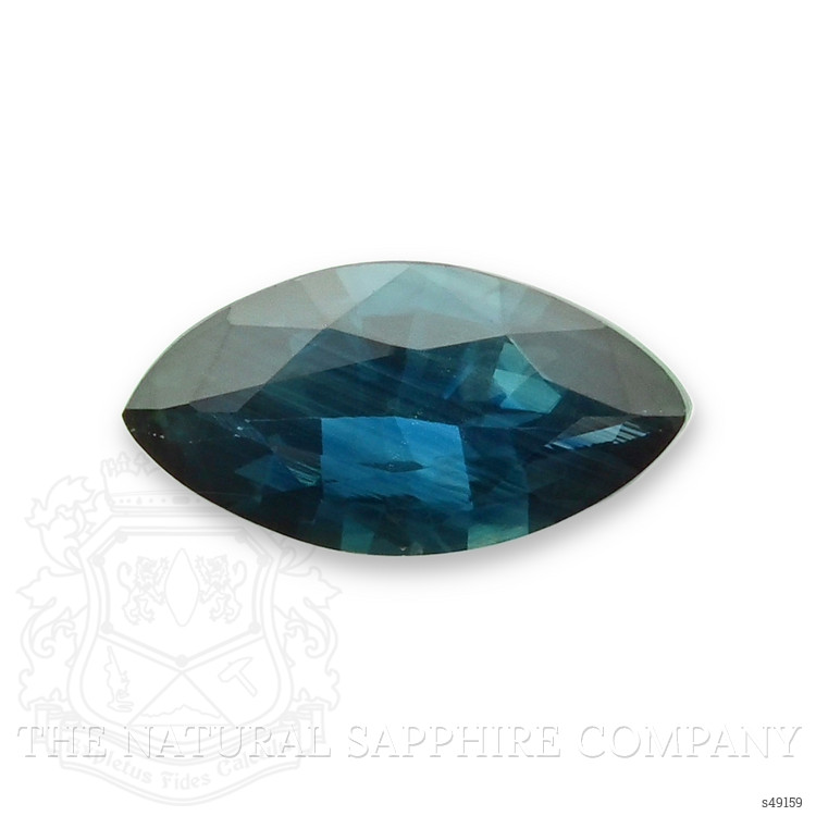 0.90 Ct. Greenish Blue Sapphire from Madagascar