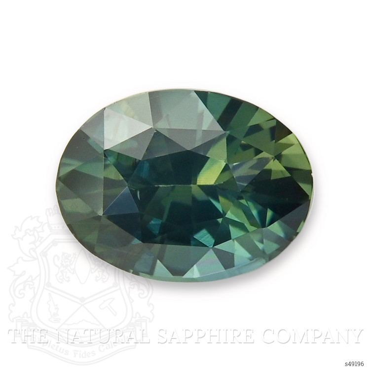 2.52 Ct. Bluish Green Sapphire from Madagascar