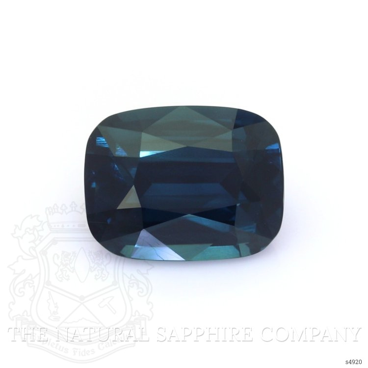 6.53 Ct. Greenish Blue Sapphire from Ceylon (Sri Lanka)
