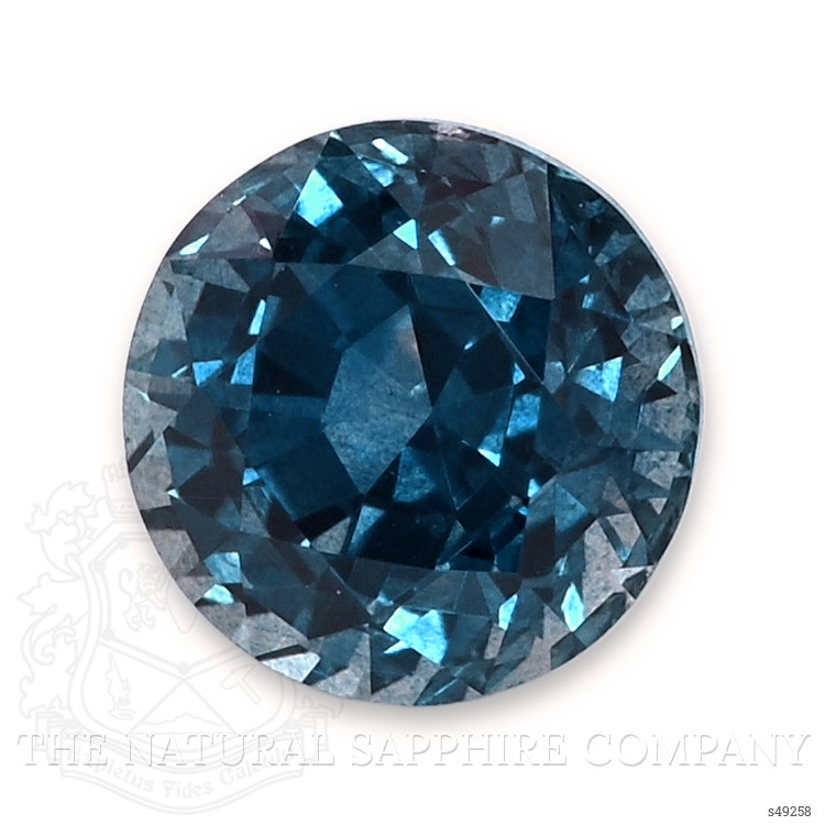 1.09 Ct. Greenish Blue Sapphire from Montana