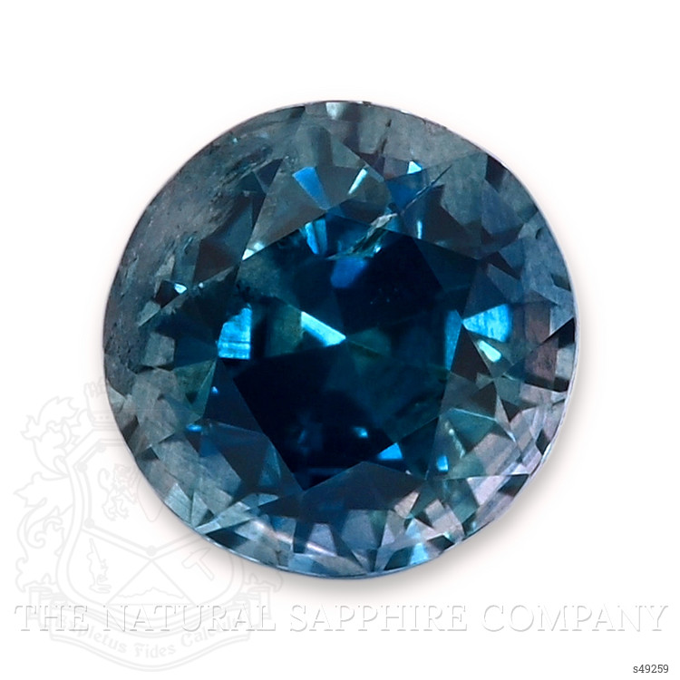 0.92 Ct. Greenish Blue Sapphire from Montana