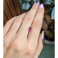 1.67 Ct. Pink Sapphire from Madagascar Life Style