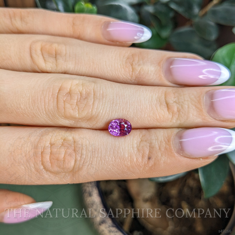 1.81 Ct. Purplish Pink Sapphire from Madagascar