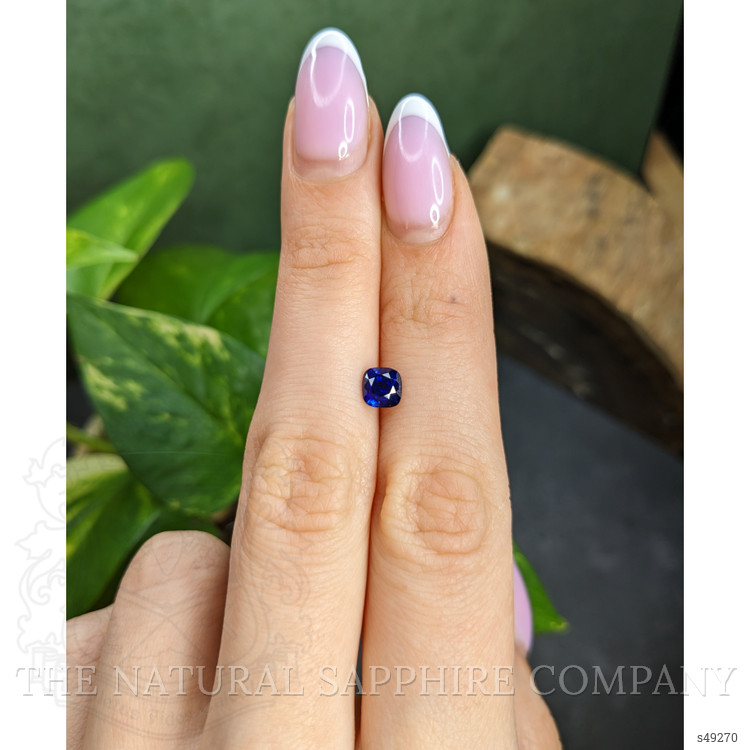1.06 Ct. Blue Sapphire from Ceylon (Sri Lanka)