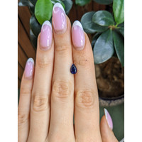1.33 Ct. Blue Sapphire from Ceylon (Sri Lanka) Life Style