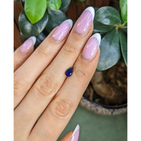 1.33 Ct. Blue Sapphire from Ceylon (Sri Lanka) Life Style