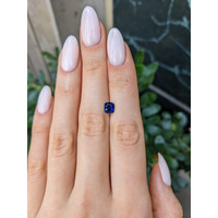 1.26 Ct. Blue Sapphire from Ceylon (Sri Lanka) Life Style