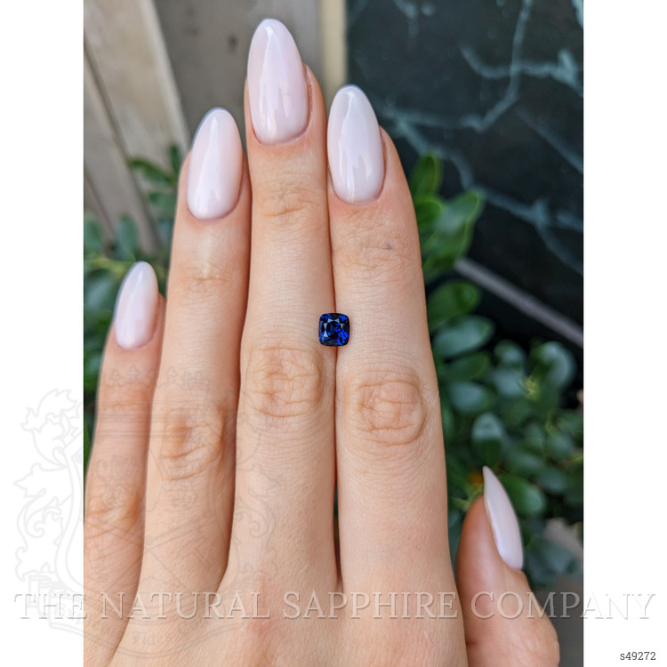 1.26 Ct. Blue Sapphire from Ceylon (Sri Lanka)