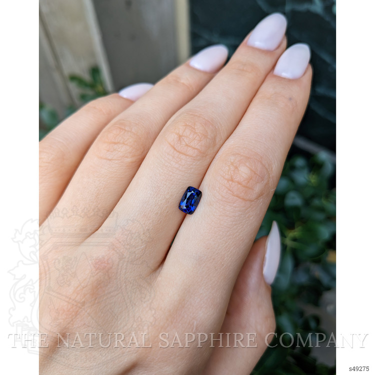 1.29 Ct. Blue Sapphire from Ceylon (Sri Lanka)