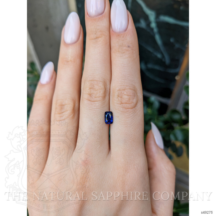 1.29 Ct. Blue Sapphire from Ceylon (Sri Lanka)