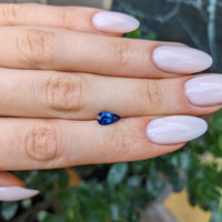1.09 Ct. Blue Sapphire from Ceylon (Sri Lanka) Life Style