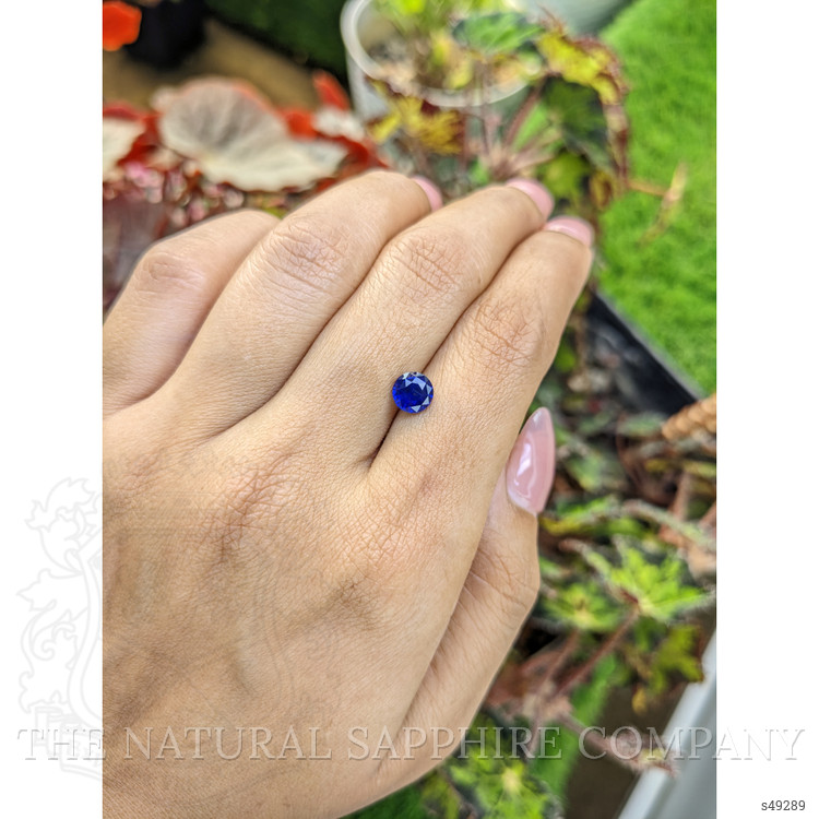 1.20 Ct. Blue Sapphire from Ceylon (Sri Lanka)