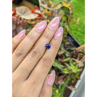 1.20 Ct. Blue Sapphire from Ceylon (Sri Lanka) Life Style