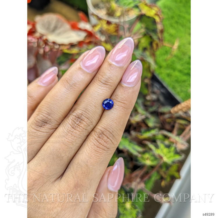 1.20 Ct. Blue Sapphire from Ceylon (Sri Lanka)