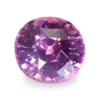 1.06 Ct. Pinkish Purple Sapphire from Ceylon (Sri Lanka) Video