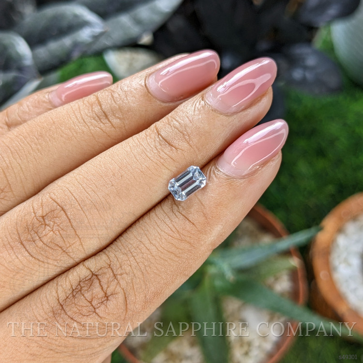 1.22 Ct. Blue Sapphire from Ceylon (Sri Lanka)