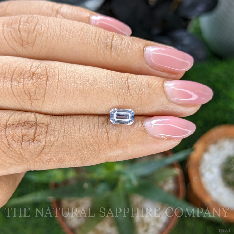 1.22 Ct. Blue Sapphire from Ceylon (Sri Lanka)