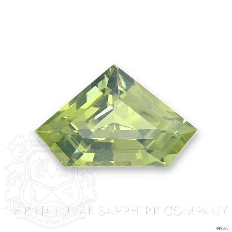 1.03 Ct. Yellowish Green Sapphire from Madagascar