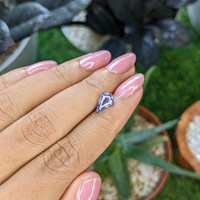 1.63 Ct. Purplish Blue Sapphire from Ceylon (Sri Lanka) Life Style
