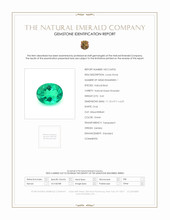 3.42 Ct. Emerald from Zambia Scan Report