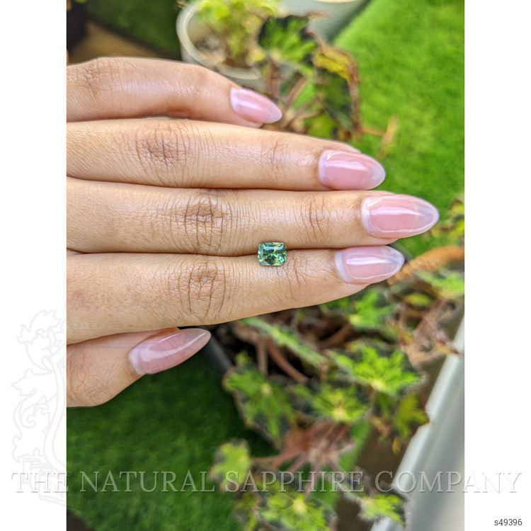 1.17 Ct. Bluish Green Sapphire from Madagascar